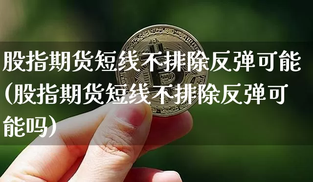 股指期货短线不排除反弹可能(股指期货短线不排除反弹可能吗)_https://m.zghnxxa.com_股指期货_第1张