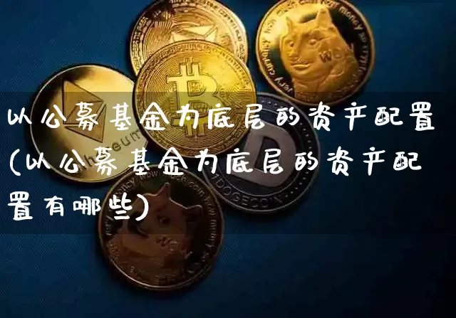 以公募基金为底层的资产配置(以公募基金为底层的资产配置有哪些)_https://m.zghnxxa.com_股指期货_第1张