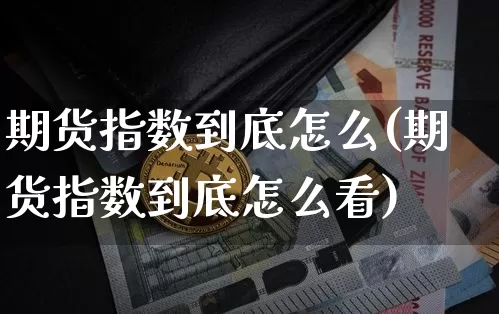 期货指数到底怎么(期货指数到底怎么看)_https://m.zghnxxa.com_纳指期货_第1张