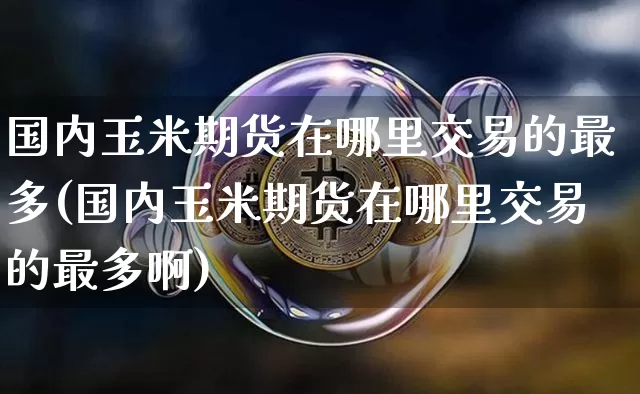 国内玉米期货在哪里交易的最多(国内玉米期货在哪里交易的最多啊)_https://m.zghnxxa.com_纳指期货_第1张