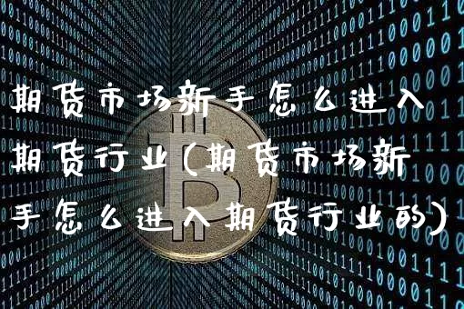 期货市场新手怎么进入期货行业(期货市场新手怎么进入期货行业的)_https://m.zghnxxa.com_恒指期货_第1张