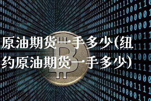 原油期货一手多少(纽约原油期货一手多少)_https://m.zghnxxa.com_期货资讯_第1张