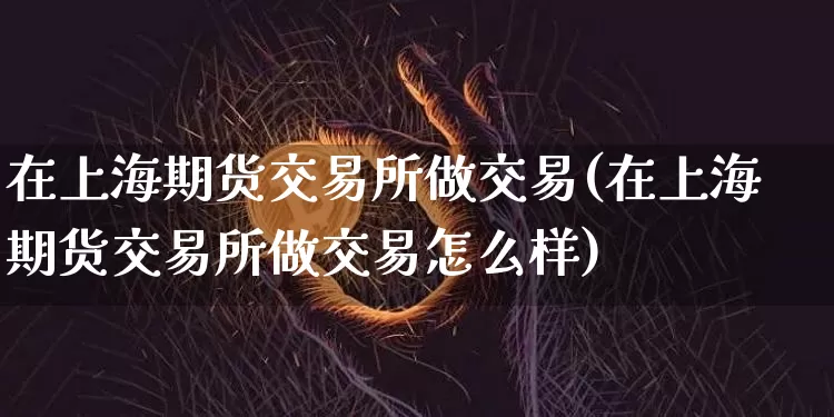 在上海期货交易所做交易(在上海期货交易所做交易怎么样)_股指期货_第1张_诸葛期货直播室 在上海期货交易所做交易(在上海期货交易所做交易怎么样)_https://m.zghnxxa.com_股指期货_第1张