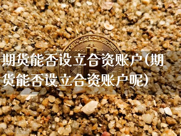 期货能否设立合资账户(期货能否设立合资账户呢)_https://m.zghnxxa.com_天然气期货_第1张