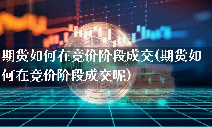 期货如何在竞价阶段成交(期货如何在竞价阶段成交呢)_https://m.zghnxxa.com_纳指期货_第1张