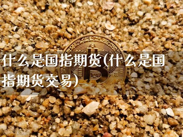 什么是国指期货(什么是国指期货交易)_https://m.zghnxxa.com_股指期货_第1张