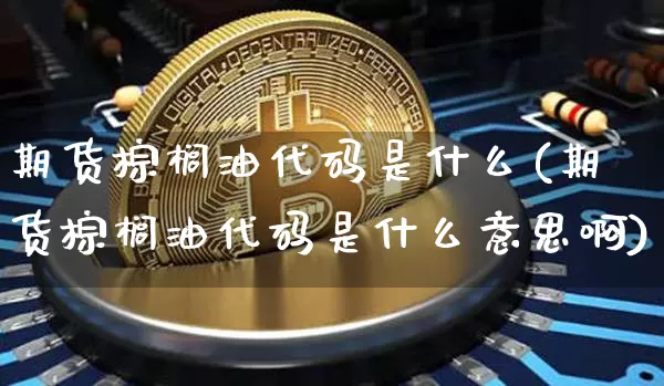 期货棕榈油代码是什么(期货棕榈油代码是什么意思啊)_https://m.zghnxxa.com_纳指期货_第1张