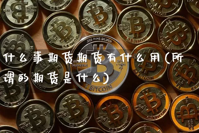 什么事期货期货有什么用(所谓的期货是什么)_https://m.zghnxxa.com_天然气期货_第1张