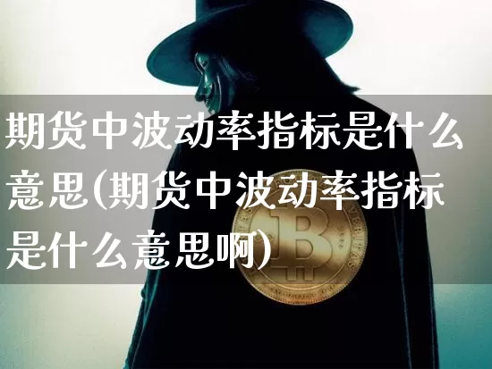 期货中波动率指标是什么意思(期货中波动率指标是什么意思啊)_https://m.zghnxxa.com_期货资讯_第1张
