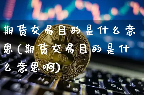 期货交易目的是什么意思(期货交易目的是什么意思啊)_https://m.zghnxxa.com_股指期货_第1张
