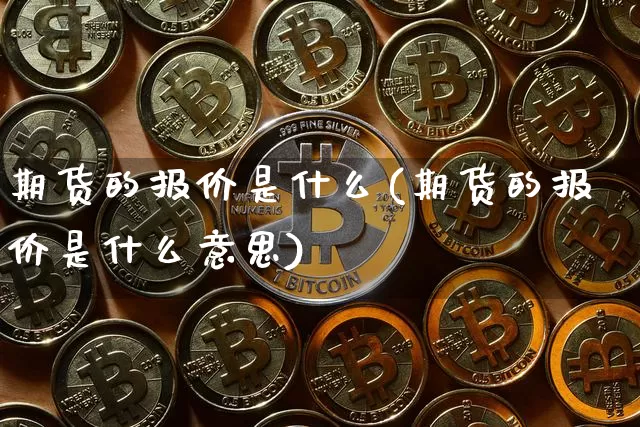 期货的报价是什么(期货的报价是什么意思)_https://m.zghnxxa.com_纳指期货_第1张