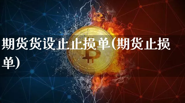 期货货设止止损单(期货止损单)_https://m.zghnxxa.com_期货资讯_第1张