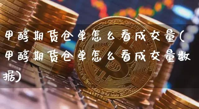 甲醇期货仓单怎么看成交量(甲醇期货仓单怎么看成交量数据)_https://m.zghnxxa.com_期货资讯_第1张