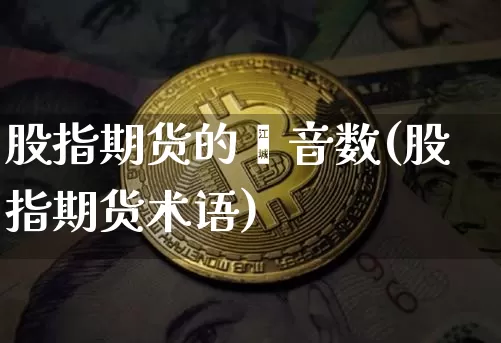 股指期货的滼音数(股指期货术语)_https://m.zghnxxa.com_恒指期货_第1张