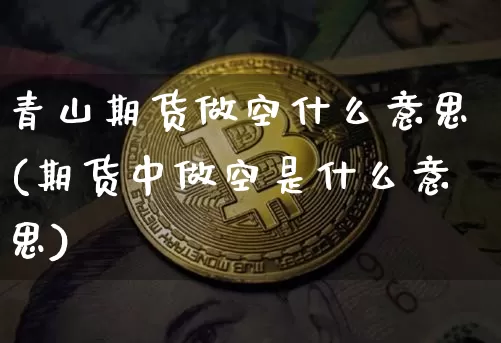 青山期货做空什么意思(期货中做空是什么意思)_https://m.zghnxxa.com_纳指期货_第1张