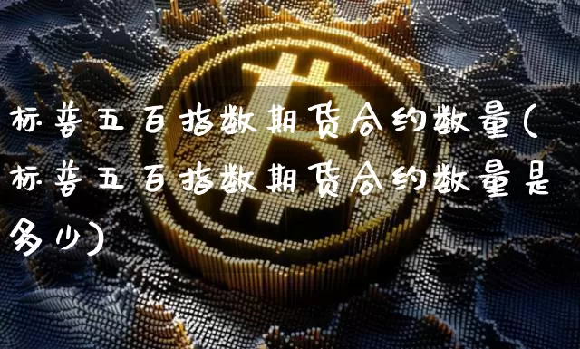 标普五百指数期货合约数量(标普五百指数期货合约数量是多少)_https://m.zghnxxa.com_期货资讯_第1张