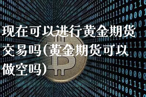 现在可以进行黄金期货交易吗(黄金期货可以做空吗)_https://m.zghnxxa.com_原油直播_第1张