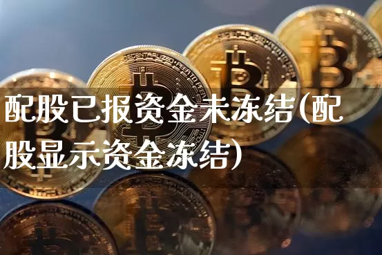 配股已报资金未冻结(配股显示资金冻结)_https://m.zghnxxa.com_期货资讯_第1张