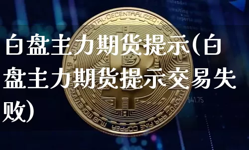 白盘主力期货提示(白盘主力期货提示交易失败)_https://m.zghnxxa.com_天然气期货_第1张