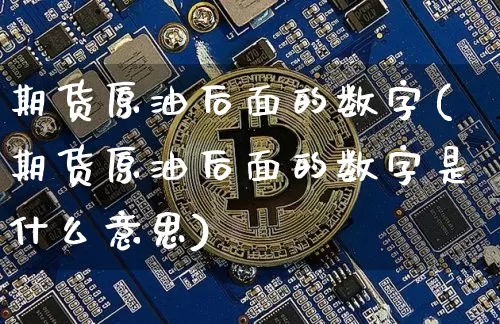 期货原油后面的数字(期货原油后面的数字是什么意思)_https://m.zghnxxa.com_黄金直播_第1张