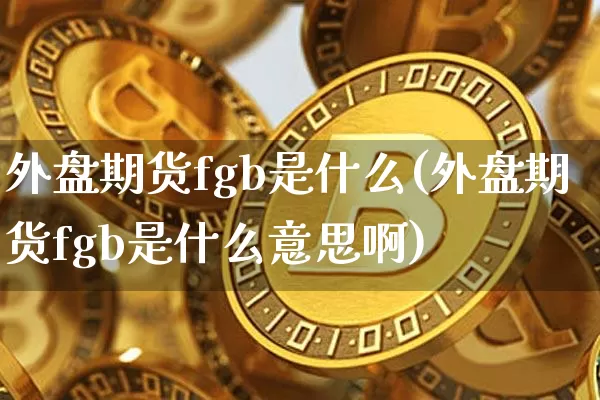 外盘期货fgb是什么(外盘期货fgb是什么意思啊)_https://m.zghnxxa.com_天然气期货_第1张