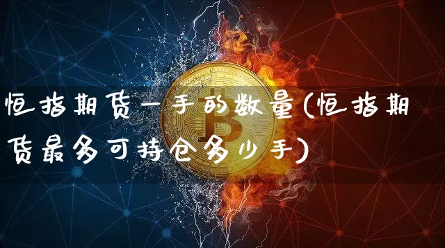 恒指期货一手的数量(恒指期货最多可持仓多少手)_https://m.zghnxxa.com_原油直播_第1张