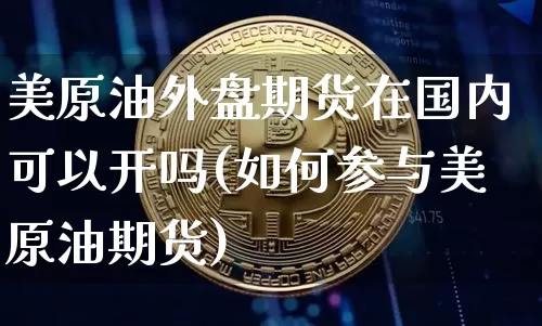 美原油外盘期货在国内可以开吗(如何参与美原油期货)_https://m.zghnxxa.com_期货资讯_第1张