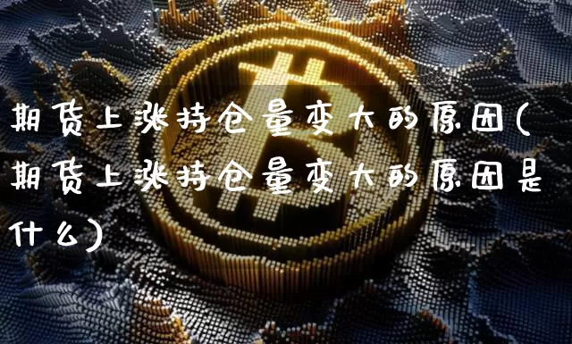期货上涨持仓量变大的原因(期货上涨持仓量变大的原因是什么)_https://m.zghnxxa.com_恒指期货_第1张