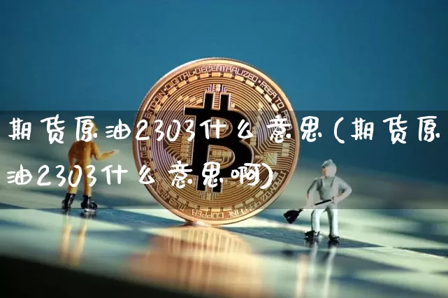 期货原油2303什么意思(期货原油2303什么意思啊)_https://m.zghnxxa.com_天然气期货_第1张