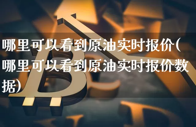 哪里可以看到原油实时报价(哪里可以看到原油实时报价数据)_https://m.zghnxxa.com_恒指期货_第1张