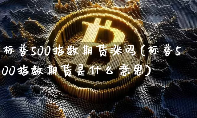 标普500指数期货涨吗(标普500指数期货是什么意思)_https://m.zghnxxa.com_股指期货_第1张