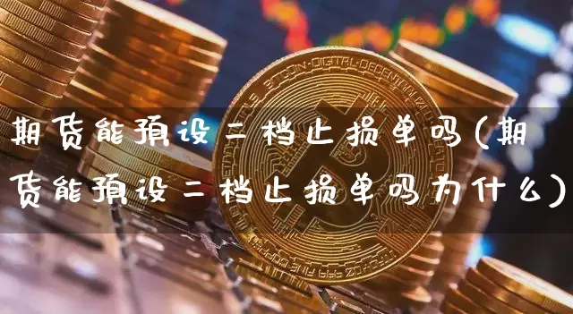 期货能预设二档止损单吗(期货能预设二档止损单吗为什么)_https://m.zghnxxa.com_恒指期货_第1张