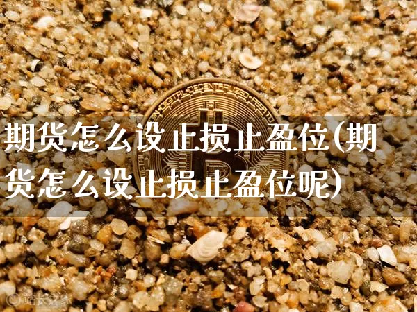 期货怎么设止损止盈位(期货怎么设止损止盈位呢)_https://m.zghnxxa.com_股指期货_第1张