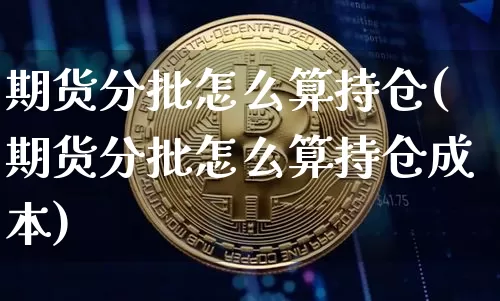 期货分批怎么算持仓(期货分批怎么算持仓成本)_https://m.zghnxxa.com_天然气期货_第1张