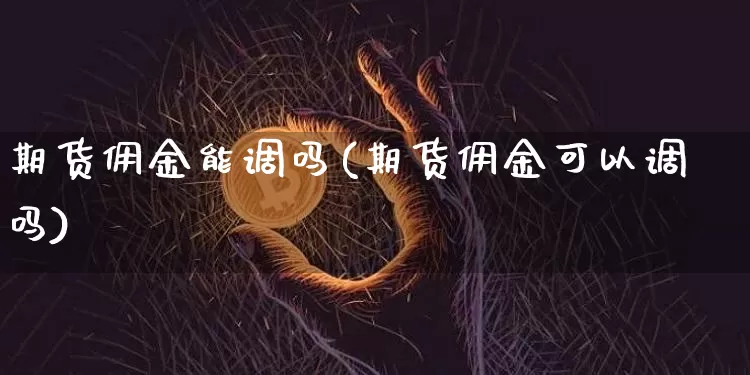 期货佣金能调吗(期货佣金可以调吗)_https://m.zghnxxa.com_天然气期货_第1张