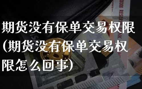 期货没有保单交易权限(期货没有保单交易权限怎么回事)_https://m.zghnxxa.com_期货资讯_第1张