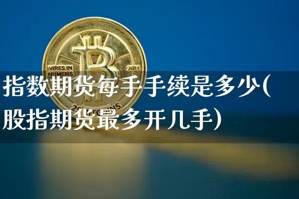 指数期货每手手续是多少(股指期货最多开几手)_https://m.zghnxxa.com_纳指期货_第1张