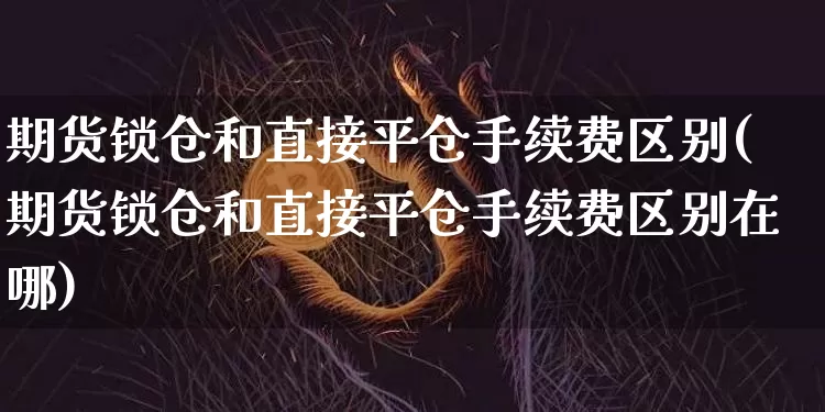 期货锁仓和直接平仓手续费区别(期货锁仓和直接平仓手续费区别在哪)_https://m.zghnxxa.com_天然气期货_第1张