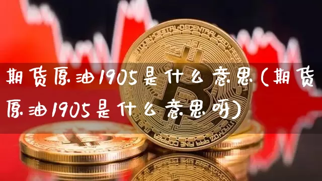 期货原油1905是什么意思(期货原油1905是什么意思呀)_https://m.zghnxxa.com_股指期货_第1张