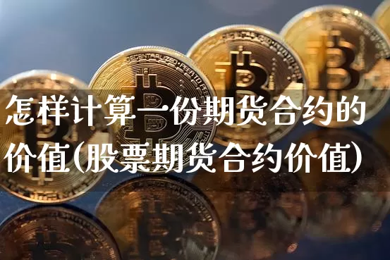 怎样计算一份期货合约的价值(股票期货合约价值)_https://m.zghnxxa.com_原油直播_第1张