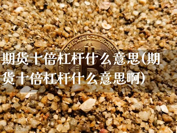期货十倍杠杆什么意思(期货十倍杠杆什么意思啊)_https://m.zghnxxa.com_恒指期货_第1张