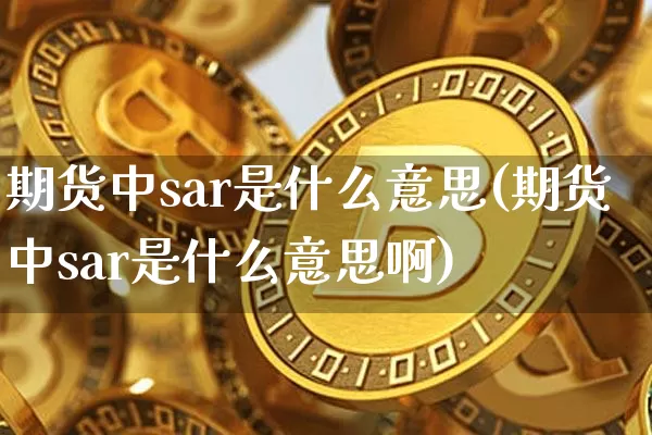 期货中sar是什么意思(期货中sar是什么意思啊)_https://m.zghnxxa.com_期货资讯_第1张